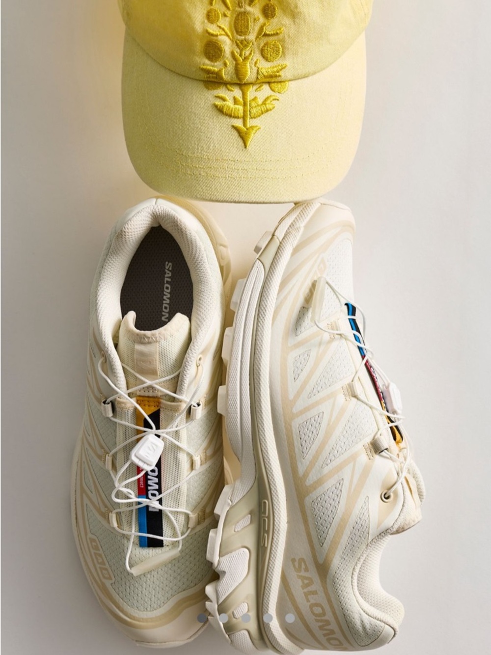 Salomon XT-6 Sneakers in Almond Milk